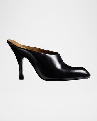 Khaite Colt Calfskin Stiletto Mules