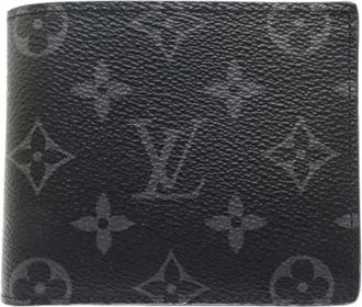 Louis Vuitton Pre-owned Wallets, male, Black, Size: ONE SIZE Pre-owned Wallet (bi-fold)