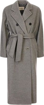 Max Mara Mujer, Abrigos, Gris, Talla: 2XS