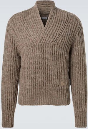 Burberry Ribbed-knit wool sweater