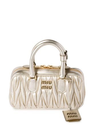 Miu Miu Arcadie mini-tas - Goud