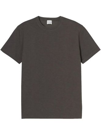 Closed crew-neck T-shirt - men - Organic Cotton - S - Grey