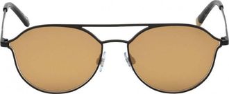 Web Eyewear Womens WE0208-02G WE0208 59 02G Sunglasses - Black - One Size