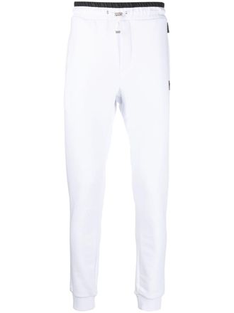 Philipp Plein Trainingsbroek met logopatch - Wit