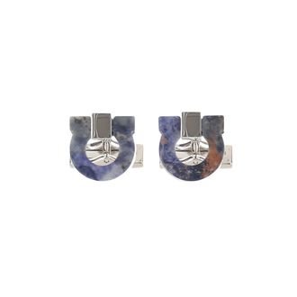 Ferragamo Gancini Hook Cufflinks - male - Ferragamo - Clips Bars - Multicolor - ONE SIZE - Accessories