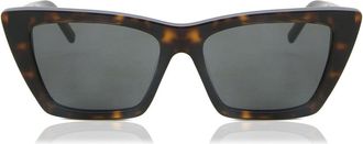 Saint Laurent SL 276 MICA 002 Womens Sunglasses Tortoiseshell Size 53 - Free RX Lenses - Free RX Lenses