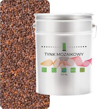 OEM Mosaico De Resina Marr&oacute;n, Yeso Clase 1, Mosaico 12,5 Kg, Resistente A Las Heladas