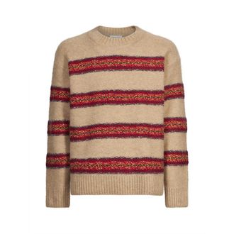 Dries Van Noten Striped Knitted Sweater