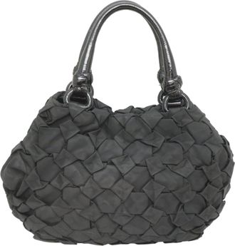 Prada Black Nylon Tote Bag (Pre-Owned)