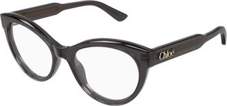 Chlo&eacute; Optisch Montuur - Dames - Brillen - Grijs - 54 MM - Accessoires
