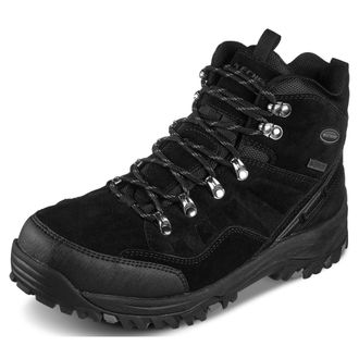 Skechers Mens Relment Pelmo Hiking Boot, Black Suede, 10.5 UK