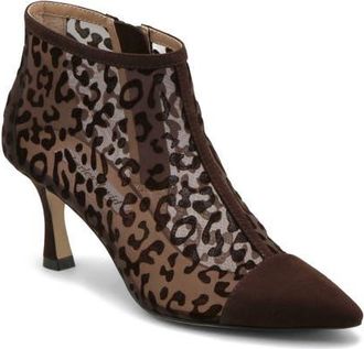 Charles by Charles David Abena Pointed Toe Bootie in Dark Chocolate at Nordstrom, Size 7.5