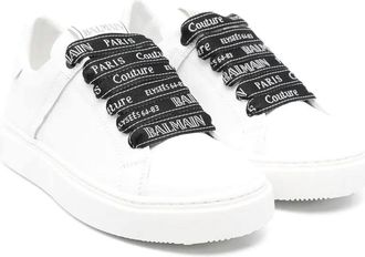 Balmain Sneakers With Logo