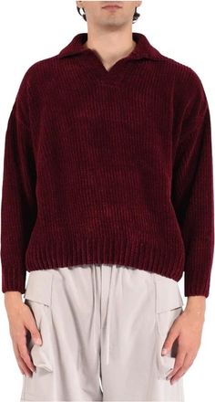 BONSAI Hombre, Jerseys, Rojo, Talla: XL