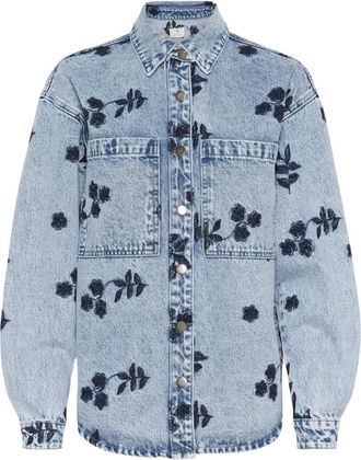 Kaffe Denim Jassen - Dames - Spijkerjassen - Blauw - S - Denim - Jassen