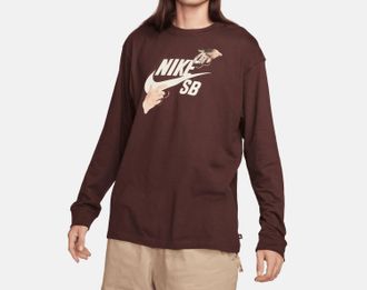 Nike Sb Long-Sleeve Skate T-Shirt In City Of Love Earth