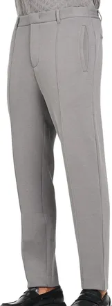 A|X Armani Exchange Grey Slim-Fit Cotton-Blend Sweatpants