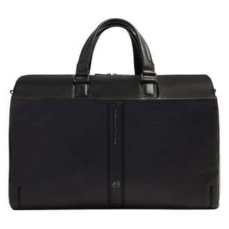 Piquadro Victor Duffel Bag - Heren - Weekendtassen - Zwart - ONE Size - Katoen - Tassen