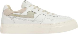 Stepney Workers Club Pearl S-Strike Leather - Heren - Sneakers - Wit - 38 EU - Leer - Schoenen