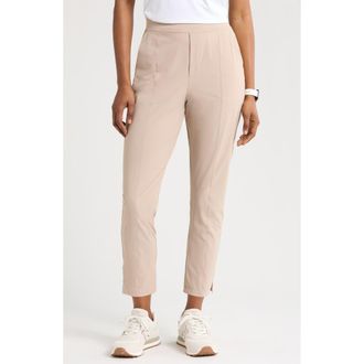 Zella Vantage High Waist Ankle Pants in Tan Thread at Nordstrom Rack, Size X-Small