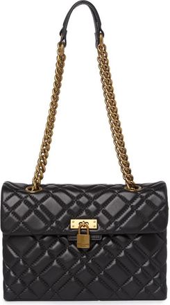 Kurt Geiger Brixton Quilted Lock Bag in Black at Nordstrom Rack