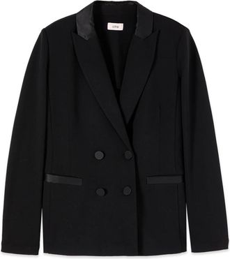 Oltre Dames, Jassen, Zwart, Maat: 4XL Leer