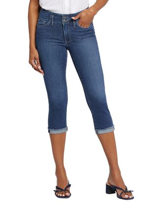 NYDJ Petite Chloe Crockett Capri Jean