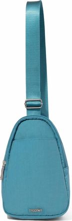 Baggallini Double Zip Mini Sling Bag