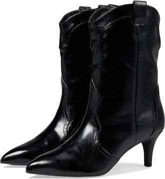 Dolce Vita Andres Boots Womens Black Pointed Toe Ankle Bootie HTAT1088