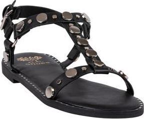 Good Choice Shoes Trinity Studded Sandal in Black at Nordstrom Rack, Size 8.5