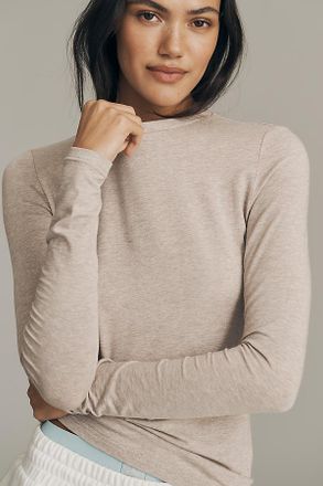 Varley Edna Fitted Long-Sleeve T-Shirt Top