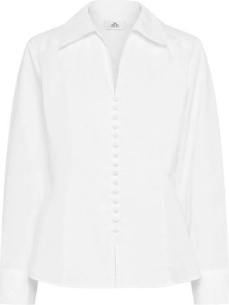 Karen by Simonsen Shirts - Dames - Overhemden - Wit - 3XL - Overhemden