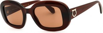 Ferragamo SF2038SE 232 Transparent Brown/Brown