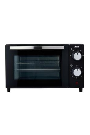 Silva Homeline Minibackofen, Schwarz, Kunststoff, 36.2x22.1x28.6 cm, herausnehmbares Krümelblech, Timer, akustisches Signal Ein-/Aus, Küchengeräte, Sonstige Küchenge