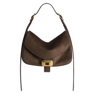 Balenciaga Clicca Shoulder Bag - female - Balenciaga - Shoulder Bags - Brown - ONE SIZE - Bags