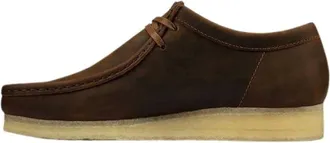 Clarks Schoenen, Heren, Bruin, 44 EU, Leer, Wallabee Loafers