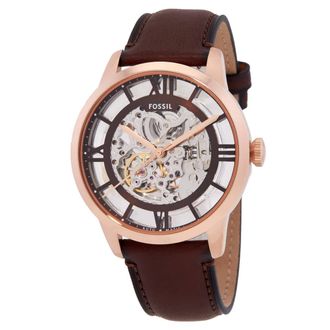 Fossil Townsman Automatic Skeleton Dial Mens Watch ME3259
