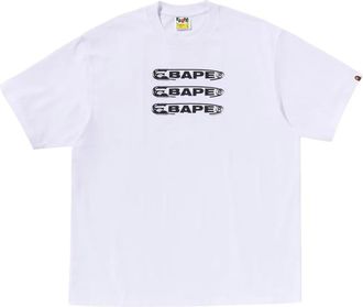 A Bathing Ape T-shirt con logo - Bianco