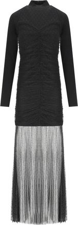 Twin-Set ABITO LUNGO PLUMETIS NERO TWINSET