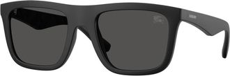 Burberry Stijlvolle zonnebril in trendy kleur - Heren - Zonnebrillen - Zwart - 53 MM - Accessoires