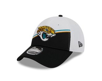 New Era Jacksonville Jaguars NFL 2023 Sideline White Black 9Forty Stretch Snapback Cap - One-Size