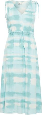 Ichi Vianca Dress in Nile Blue Graphic at Nordstrom Rack, Size 10 Us / 42 Eu