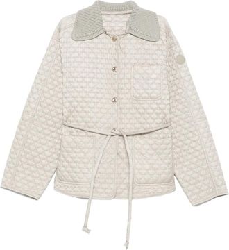 Moncler Giacca trapuntata - Grigio