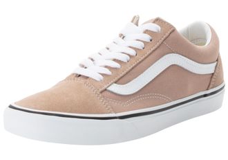 Vans Sneaker VANS Old Skool, Damen, Gr. 36,5, e2v, color theory warm taupe, Leder, Textil, Schuhe Sneaker