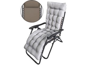 Habitat & Jardin Sill&oacute;n de jard&iacute;n marr&oacute;n 160 x 64 x 109 cm