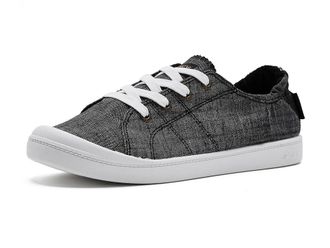 Roxy Bayshore Plus II Womens Shoes Chambray Open Black : 6.5 M, Textile