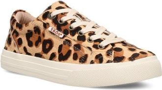Taos Plim Soul Luxe Sneaker in Leopard Pony Hair at Nordstrom, Size 10.5