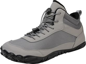 Generic Plush Warm Cotton Shoes Wear and Anti Boots Five Finger Cotton Shoes Outdoor Sports Shoes Mens and Womens Hiking Shoes Mens Leather Boots with Zipper 