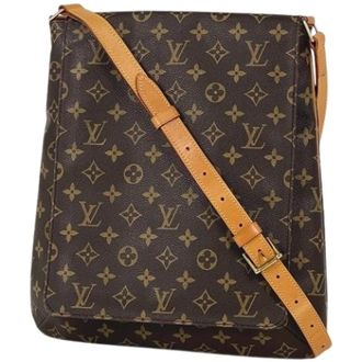 Louis Vuitton Pre-owned Cross Body Bags, female, Brown, Size: ONE SIZE Pre-owned Musette Shoulder Bag