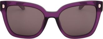 Just Cavalli Ladies Purple Square Sunglasses SJC044